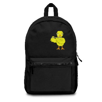 Discover Piccolo Chick Text Backpacks