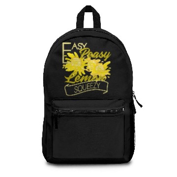 Discover Funny Lemonade - Easy Peasy Lemon Squeezy - Humor Backpacks