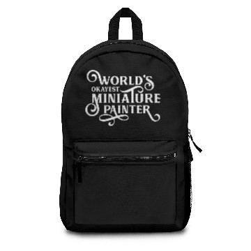 Discover World's Okayest Miniature Painter Tabletop RPG Backpacks