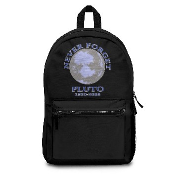 Discover Pluto Never Forget Backpacks