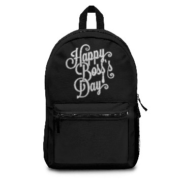 Discover Happy Boss's day Backpacks HBD