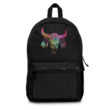 Discover Buffalo skull Backpacks