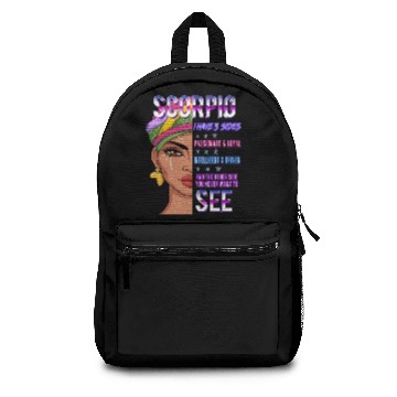 Discover Scorpio Melanin Queen Backpacks
