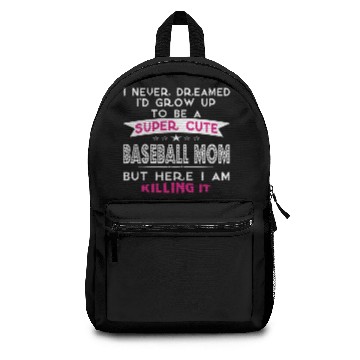 Discover A Super cute Baseball Mom Backpacks