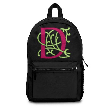 Discover DIY FlexColor™ Monogram D • A4-2 – 2 Colors Backpacks