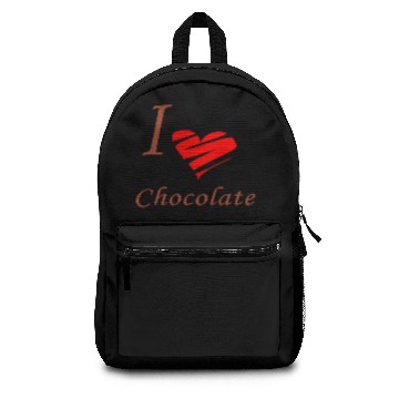 Discover I love chocolate Backpacks