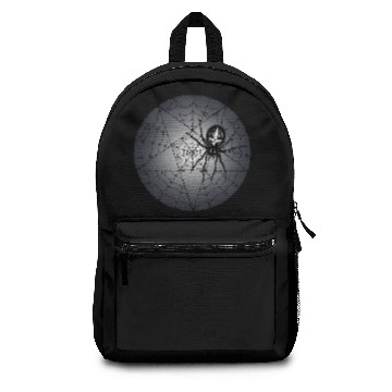 Discover Spider's web with spider (Halloween) Backpacks