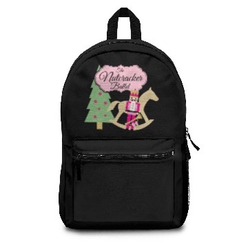 Discover The Nutcracker Ballet Dance Student square Backpacks