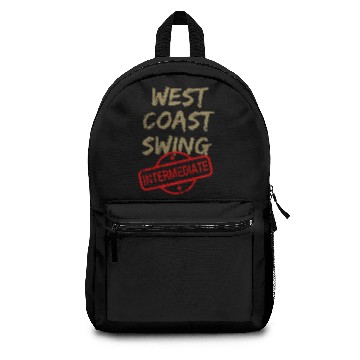 Discover west coast swing intermediate wcs swingdance Backpacks