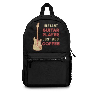 Discover Guitar Player Coffee Backpacks