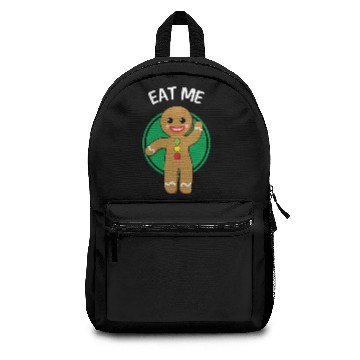 Discover Gingerbread man cookie pastry gift Backpacks