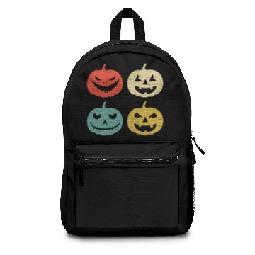 Discover Halloween Pumpkin Vintage Jack-o-lantern Backpacks