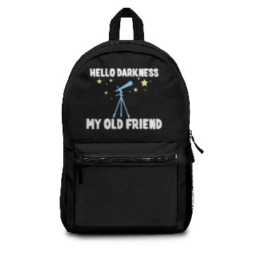 Discover Hello Darkness My Old Friend Backpacks