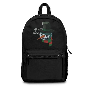 Discover Angry snowman Backpacks