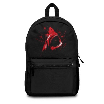 Discover SHARK ATTACK ARTWORK Backpacks