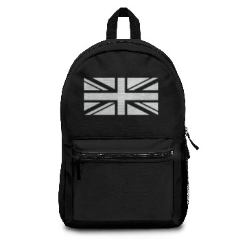 Discover Black Union Jack Backpacks