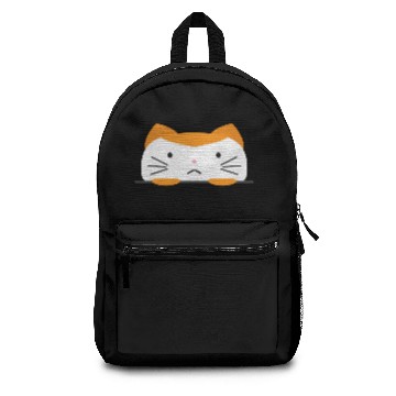 Discover Cute comic cat Kitty grumpy cat Backpacks