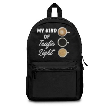 Discover Coffee traffic light Backpacks