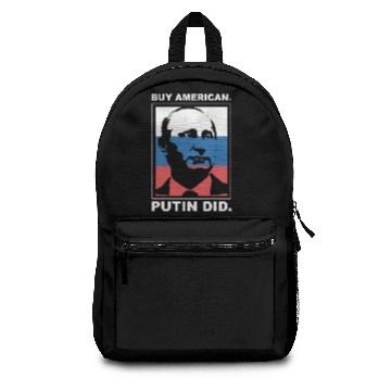 Discover Putin on Flag Backpacks