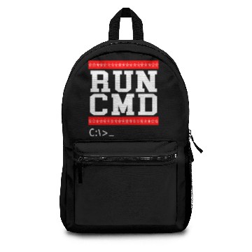 Discover RUN CMD Christmas Gift Backpacks