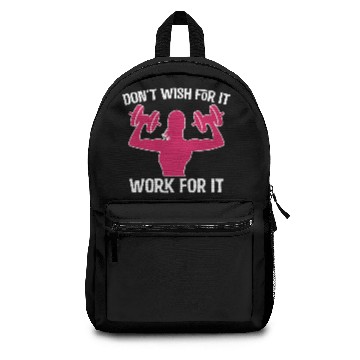 Discover Muscle Wish Fitness Cool Gift Backpacks