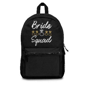 Discover Bachelorette Bride Squad Backpacks