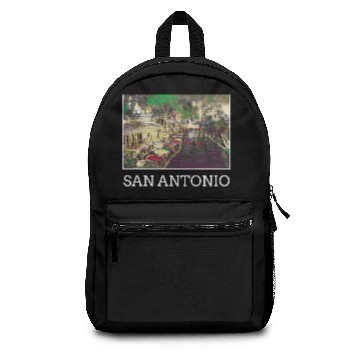 Discover San Antonio City Skyline USA US Backpacks