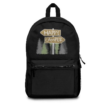 Discover Happy Camper Camping Backpacks