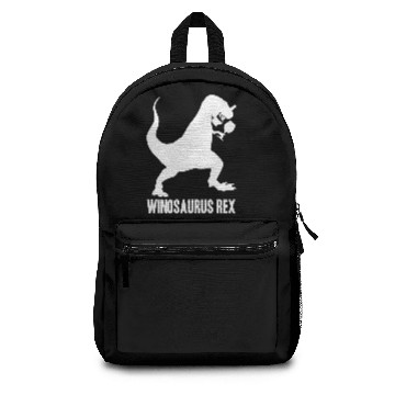 Discover Winosaurus Wine Dinosaur T-Rex Tyrannosaurus Gift Backpacks