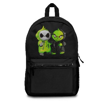 Discover Christmas funny character and Jack Skellington Backpacks