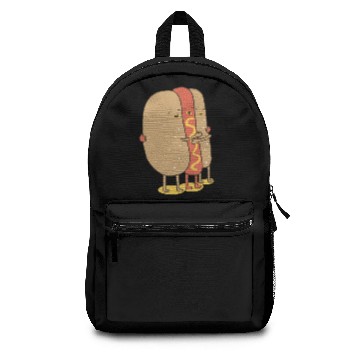 Discover sandwich loves sausage Backpacks