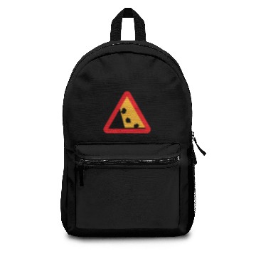 Discover Virginity Rocks Caution Sign Cool Design Backpacks