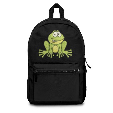 Discover Hand painted frog design Backpacks