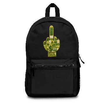 Discover Fuck Capitalism funny Backpacks