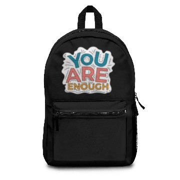 Discover You Are Enough Backpacks
