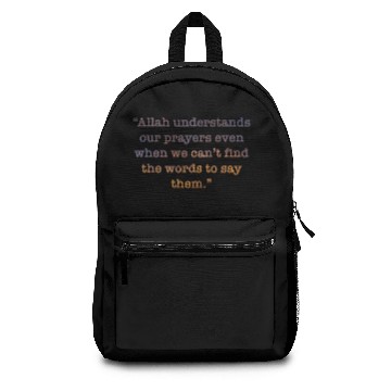 Discover beautiful religious islam design Backpacks