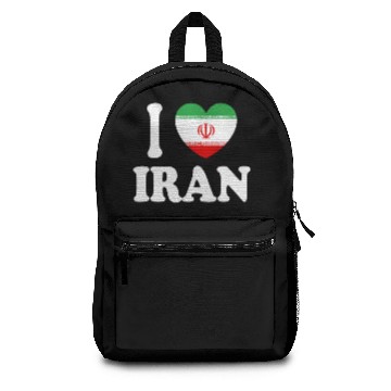Discover I Love Iran Backpacks
