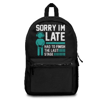 Discover Sorry I'm Late Backpacks