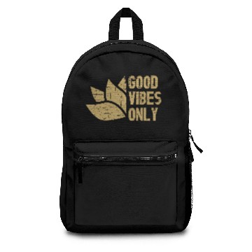 Discover Buddhism Positive Vibes Mindfulness Cool Gift Backpacks