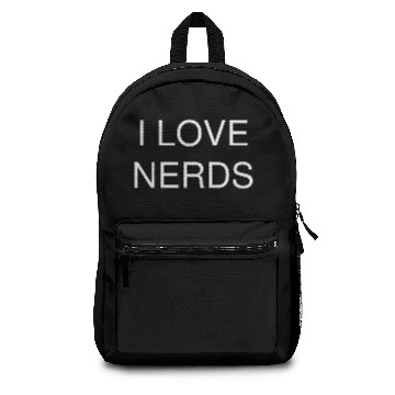 Discover I LOVE NERDS Backpacks