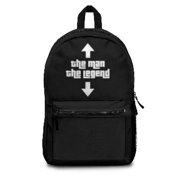 Discover The Man The Legend Backpacks