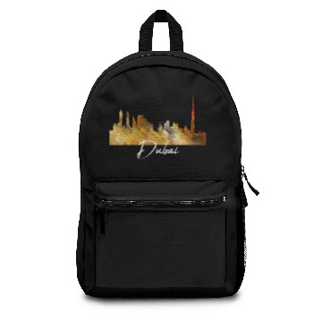Discover Dubai skyline Backpacks