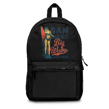 Discover San Diego Big Wave Backpacks