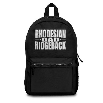 Discover Backpacks Rhodesian Ridgeback dad