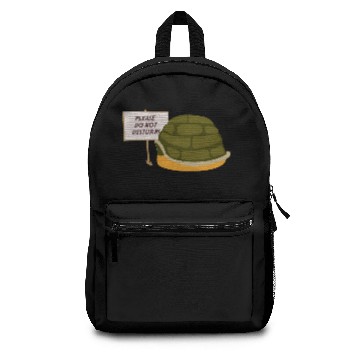 Discover Do Not Disturb Turtle Sleeping Backpacks