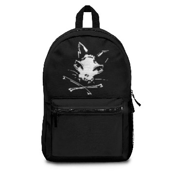 Discover Cat skull and crossbones Backpacks