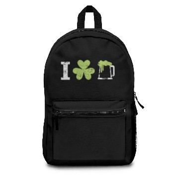 Discover I love Beer / St. Patrick's Day Backpacks