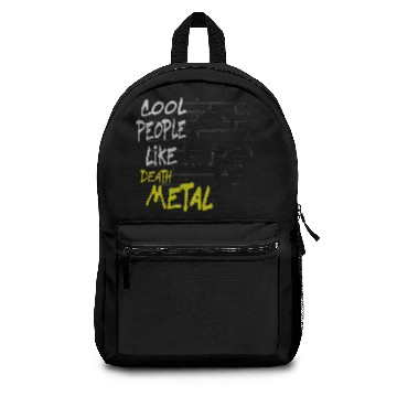 Discover cool people like Death Metal Backpacks