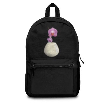 Discover orchid in a vase Backpacks
