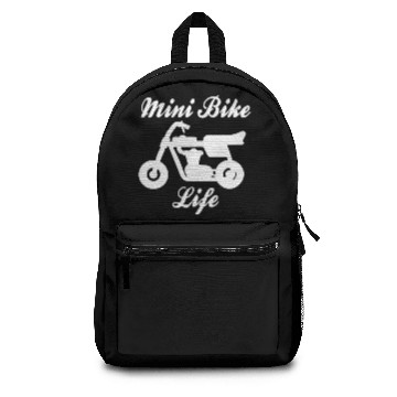 Discover Mini Bike Life Backpacks